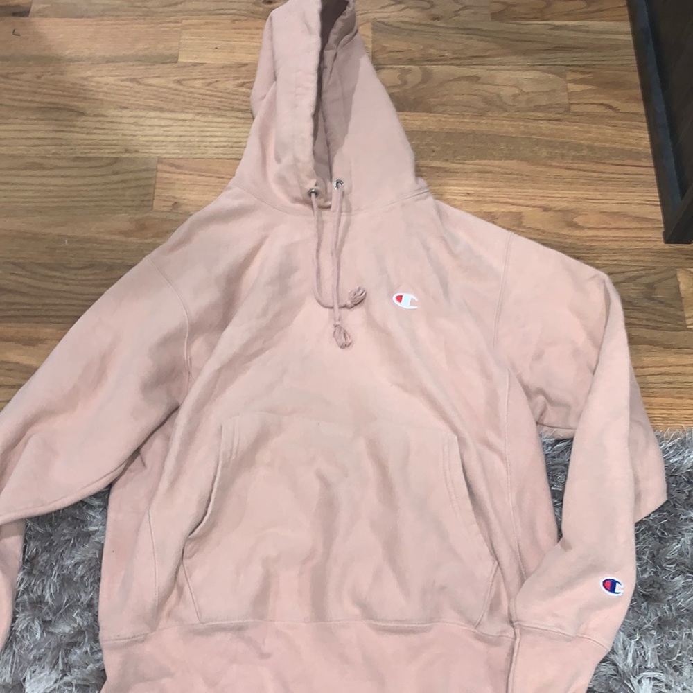 Peach champion hoodie